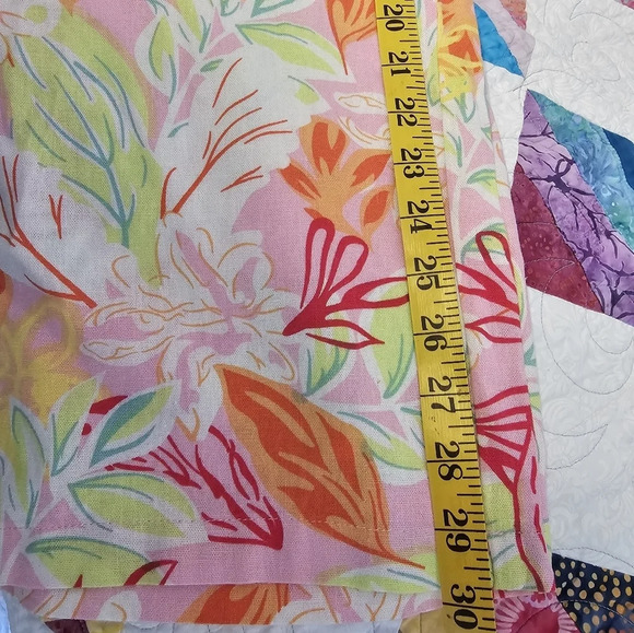 Sincerely Jules Linen Blend Tropical Pants Women's Size Small NWT - Picture 4 of 9